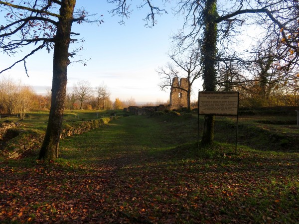 Le site archéologique du Mont Saint-Germain.