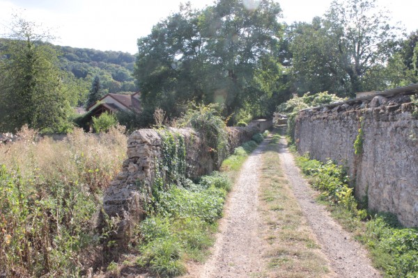 Dédale de chemins autour de Vaux, entre les vignes, les pierres sèches… on est ici tout en se sentant ailleurs !