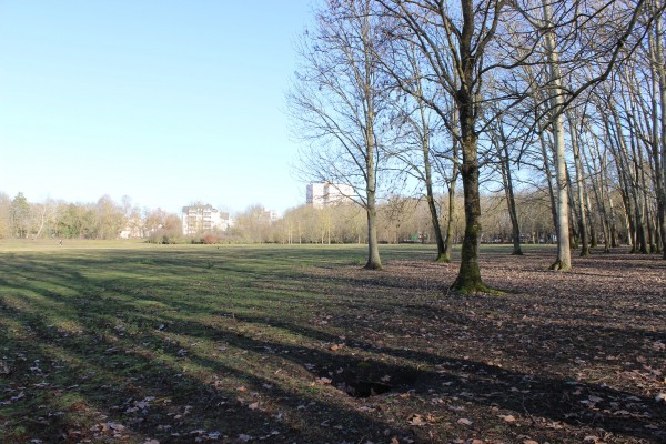 Le parc aux lapins : un grand espace ouvert en contexte urbain.