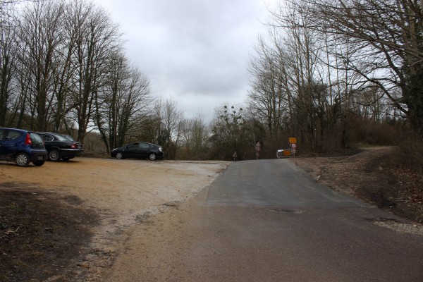 Au col de Lessy, la place de la voiture à ré-équilibrer.
