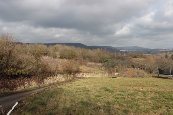 Les Côtes de Moselle depuis Ancy-Dornot.