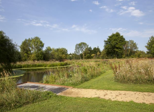 Des paysages de zones humides, Les méandres de la Sazée, Aviré (crédit : CAUE Maine-et-Loire)