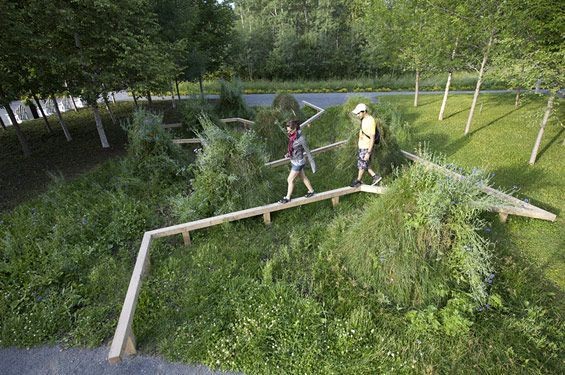Arpenter le milieu et sa topographie