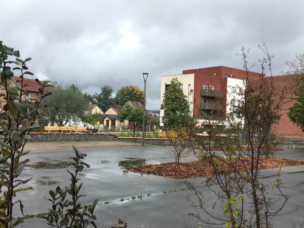 Projet de déminéralisation/décroûtage d'enrobés, Sotteville Monono