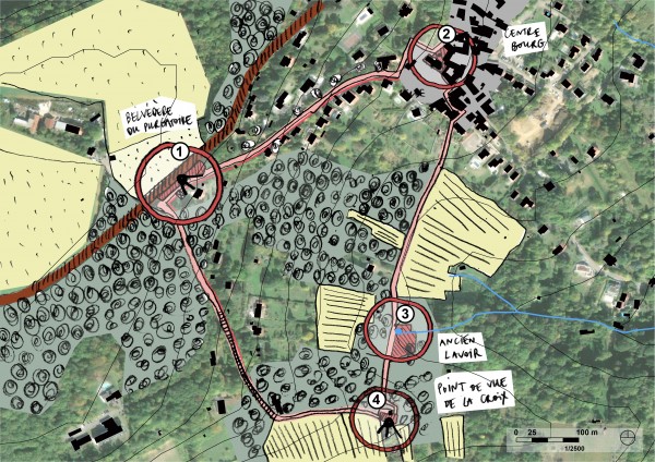 Schéma des OQP, secteur Jussy