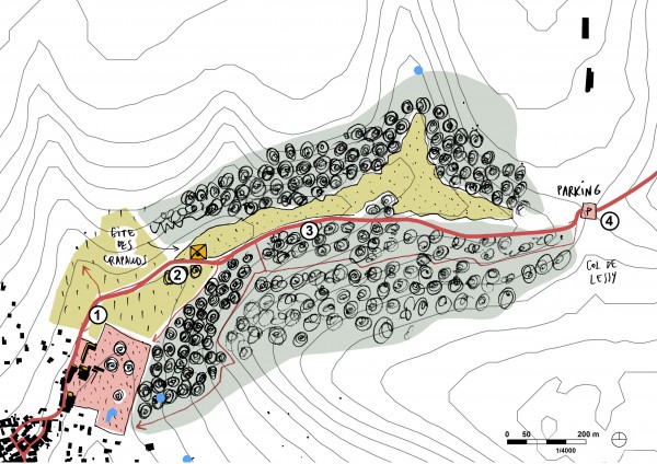 Schéma des OQP, secteur Lessy