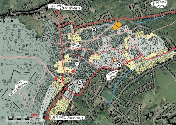 Schéma des OQP, secteur Plappeville