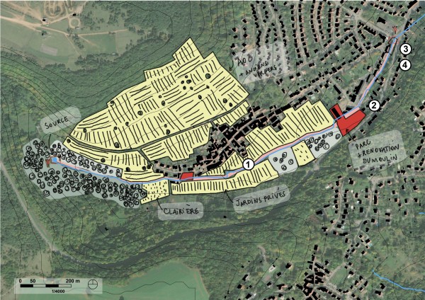 Schéma des OQP, secteur Rozérieulles
