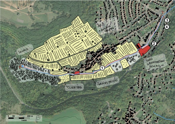 Schéma des OQP, secteur Rozérieulles