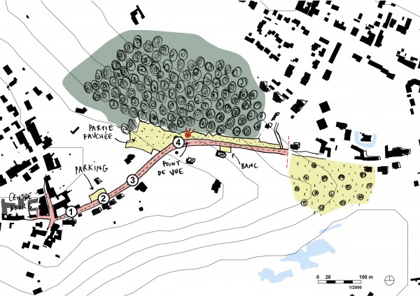 Schéma des OQP, secteur Sainte-Ruffine
